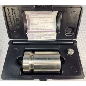 Troemner Weight Set - 5 lb & 1oz Steel Calibration Weights  Excellent Condition